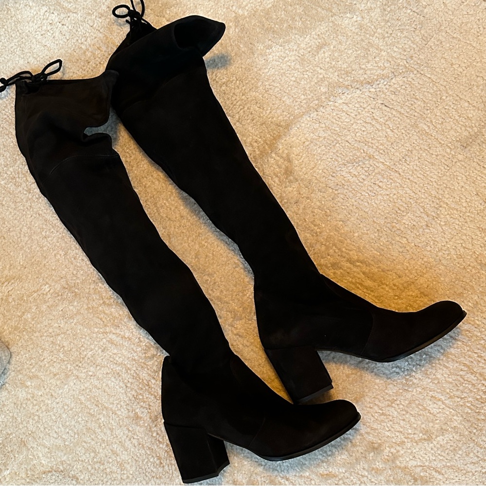 Stuart Weitzman TIELAND Over-the-Knee Boot - Picture 12 of 16